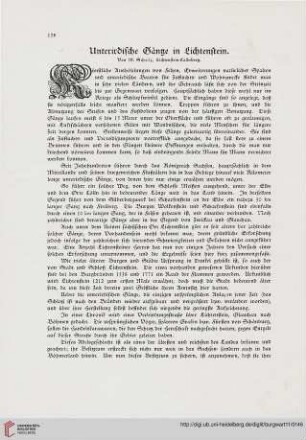 11: Unterirdische Gänge in Lichtenstein