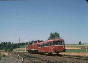 Kirchenlamitz-Ost Lok 260 247 Lz Lok Baureihe 211 Schienenbus Baureihe 798