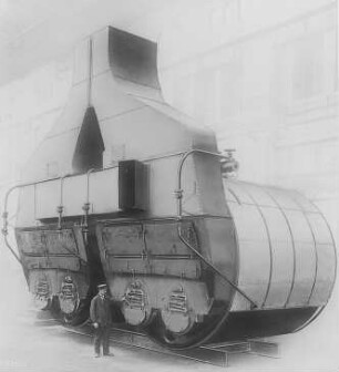 Doppel-Schiffskessel, fertig (Borsig, Tegel) : Technikgeschichte | Maschinenbau | Verkehrswesen | Schiffbau