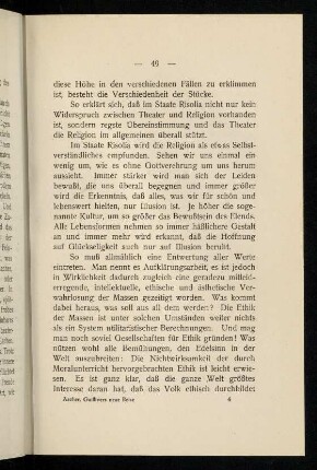49-64, Moral, Religion, innerliche Religion, Heiligkeit, Gebet, Naturwissenschaft und Philosophie