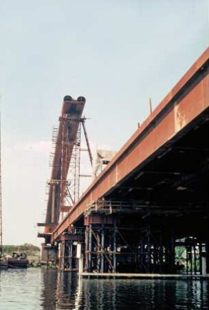 Bai der Kaiserleibrücke in Offenbach/Main