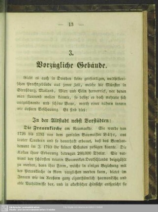 3. Vorzügliche Gebäude