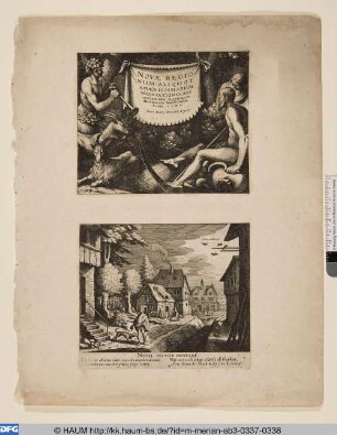 Oben: Novae Regionum Amaenissimarum Delineationes