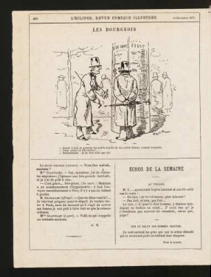 Les bourgeois