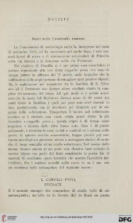 Scavi nelle Catacombe romane