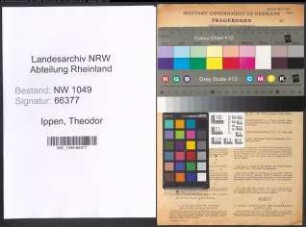 Entnazifizierung Theodor Ippen , geb. 20.03.1905 (Verwaltungsbeamter)