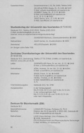 Zentrum für Bioinformatik