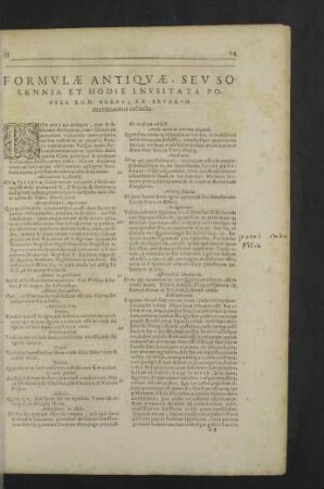 Formulae antiquae