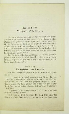 Neunte Reise: Der Harz