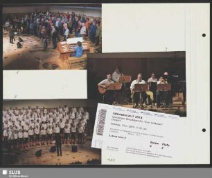 Instrumentalgruppe unter Leitung von Uwe Fink (links) (Bild 3)