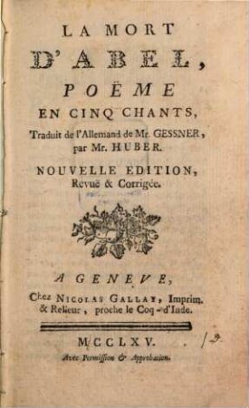 La mort d'Abel