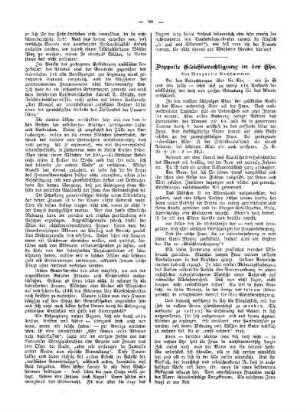 Doppelte Gleichberechtigung in der Ehe