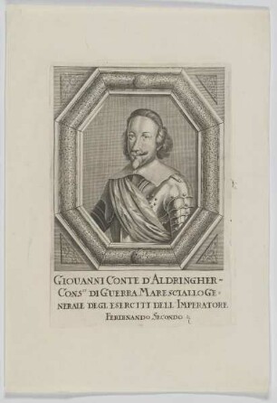 Bildnis des Giouanni Conte d' Aldringher