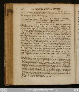 §. VI. Ut genuinam praxeos Christianae, & Theologiae Practicae, nobis formemus notionem, aequivocatio harum vocum probe notanda est.