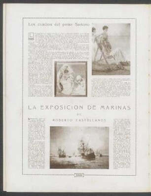 La exposición de marinas de Roberto Castellanos