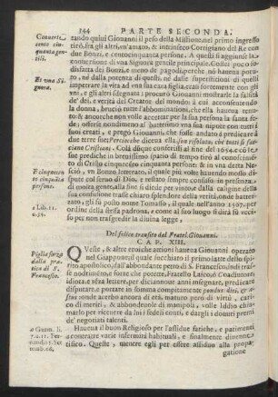Cap. XIII. Del felice transito dal Fratel Giovanni