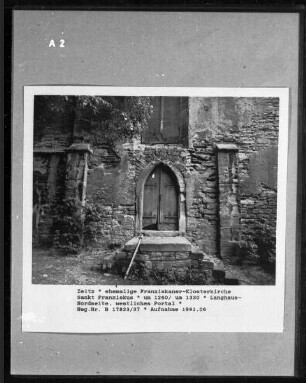 Ehemalige Franziskaner-Klosterkirche Sankt Franziskus