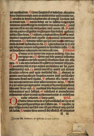 Psalterium Davidis et hymni pro officio divino