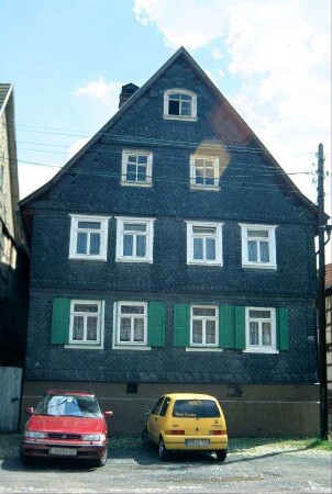 Giebelseite Wohnhaus an der Hauptstraße 38