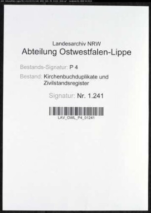 Kirchenbuchduplikat der evangelisch-reformierten Landgemeinde Iserlohn (GHT 1856-1859). (Gemeinde: Iserlohn, evangelisch-reformierte Landgemeinde)