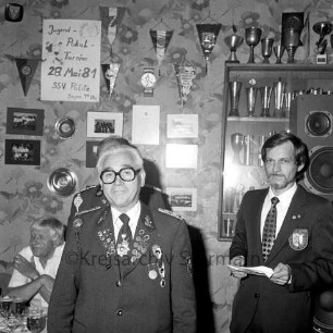 Volks- und Schützenfest: Kreisverbandschützenfest: Sport- und Schützenverein Pölitz e.V. und Kreisschützenverband Stormarn: geehrte Schützen