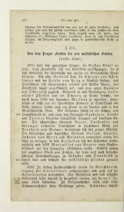 § 174. Von dem Prager Frieden bis zum westfälischen Frieden (1635-148)