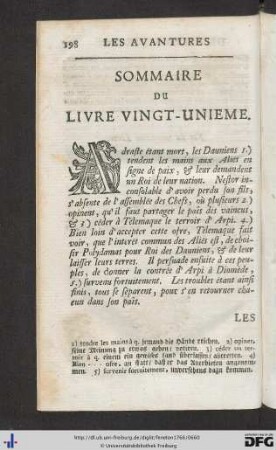 Livre Vingt-Unieme