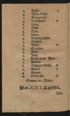 Das XXI. Capittel. - Das XXX. Capittel.