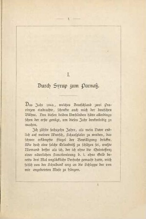 Streifzüge eines deutschen Comödianten : Erlebnisse aus dem kleinen Bühnenleben