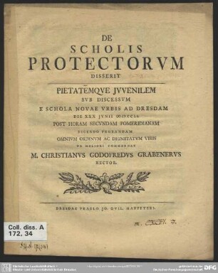 De Scholis Protectorum