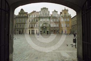 Bürgerhäuser am Alten Markt Posen von S