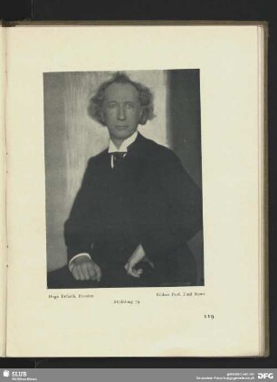 Bildnis Prof. Emil Sauer