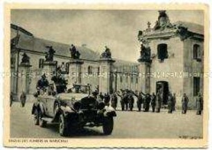 Ankunft Adolf Hitlers in Warschau