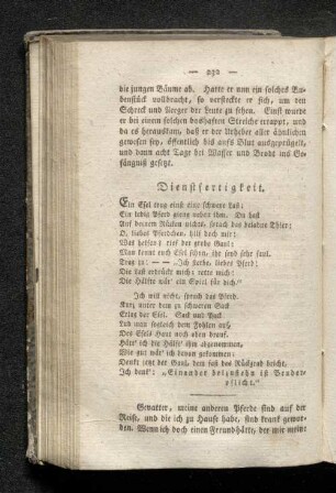 Dienstfertigkeit.