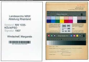 Entnazifizierung Margarete Windscheif , geb. 19.09.1916 (Kontoristin)