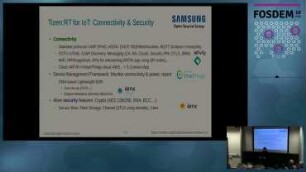 Tizen:RT: A lightweight RTOS platform for low-end IoT devices