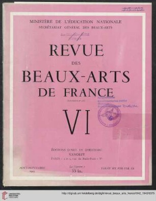 Nr. 6 (Aout-Septembre 1943)