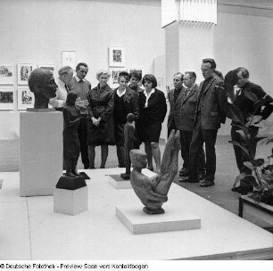 Volkskunst, Walter Ulbricht in Kunstausstellung