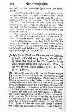 Materia chirurgica.