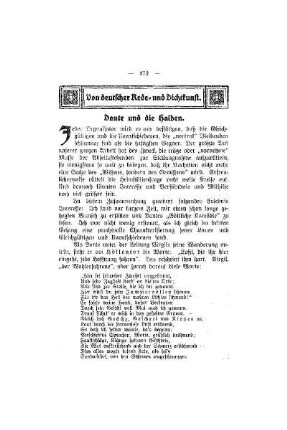 Von deutscher Rede- und Dichtkunst