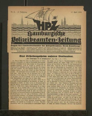 Nr. 8 / 19. Jahrgang 15. April 1929