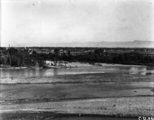 Grand Junction : Die kleine Stadt Grand Junction am Ufer des Colorado Rivers.