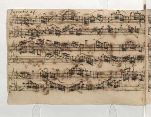 Inventionen; cemb; f-Moll; BWV 780