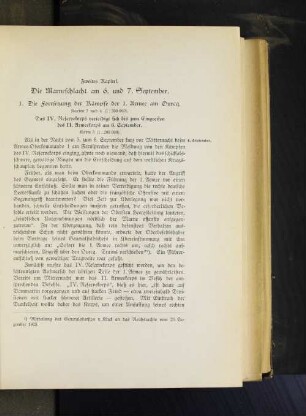 1. Die Fortsetzung der Kämpfe der 1. Armee am Ourcq.