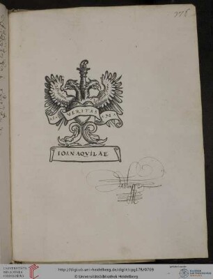 Gedrucktes Notariatssignet von Johannes Adler