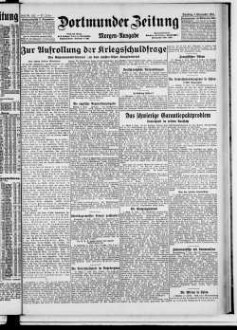 Dortmunder Zeitung. 1874-1939