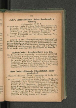 Deutsch-Oesterr. Dampfschiffahrt, Act.-Ges.