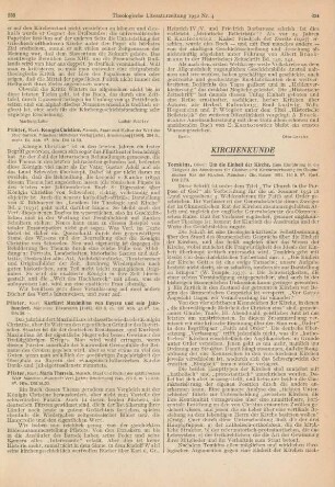 234-235 [Rezension] Tomkins, Oliver S., Um die Einheit der Kirche