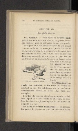 Chapitre XIV Les plats sucrés.