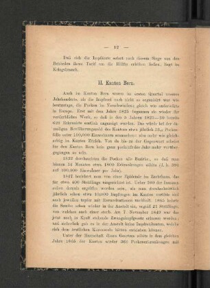 II. Kanton Bern.